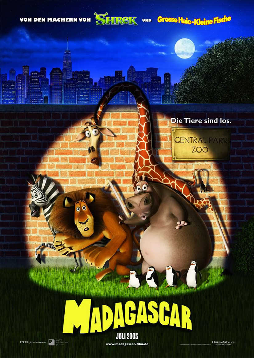 Смотреть онлайн Мадагаскар (2005) бесплатно 